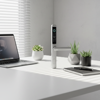Serrure de porte intelligente E105 WiFi, empreinte digitale, RFID, clé mécanique, serrure électronique pour porte d'entrée, application Tuya