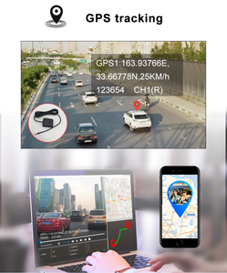 กล้องติดรถยนต์4G 3เลนส์กล้องติดรถยนต์, กล้องติดรถยนต์ระบบ WIFI ควบคุมแอป SOS พร้อมกล่องจีพีเอสสีดำกล้องมองหลังช่วยถอยหลัง - Product Image 2