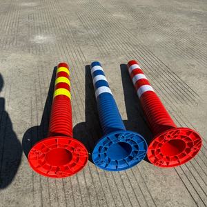 都市道路用75cm TPU射出成形警告柱 - Product Image 1