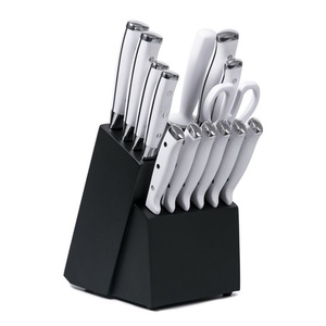 Luxury Stainless Steel Kitchen <b>Knife</b> <b>Set</b> Chef <b>Knife</b> Scissor Kitchen Accessories Hollow Handle <b>Sharp</b> <b>Knife</b> <b>Set</b> with Wood Block - Product Image 1