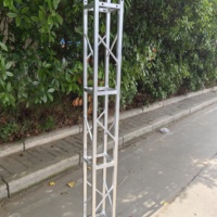 Support d'affichage en aluminium sans outil, structure carrée à connexion par boulons, assemblage rapide pour salon professionnel, vitrine de magasin