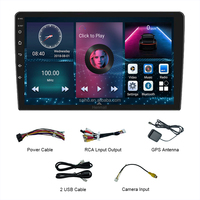 Autoradio de navigation Android avec écran tactile QLED 7 pouces/9 pouces/10 pouces 4G 4core Résolution 1280*720 Voiture de haute technologie pour lecteur