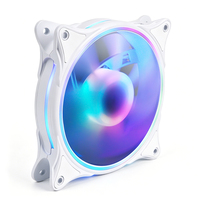 Ventilateur de refroidissement pour ordinateur RGB 120 mm personnalisé en gros, ventilateur de refroidissement LED DC 12V silencieux pour PC, ventilateur de boîtier électrique