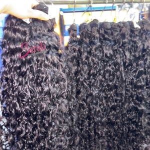 100% 越南人发生缅甸卷散装发生束未加工柬埔寨自然波人发延伸 - Product Image 1