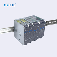 Alimentation industrielle sur rail DIN Hyrite NDR 5V/12V/24V/48V 100W-500W à sortie ultra large AC-DC, entrée 85-264Vac 50-60Hz