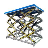 Table élévatrice à ciseaux hydraulique 3000kg-6000kg avec télécommande sans fil, hauteur de plateforme maximale de 10m pour garage souterrain - Taigang TGZG-G