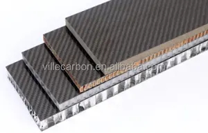 Custom Cnc Carbon Fibre Parts Large Carbon Fiber PMI/wood/aluminum/honeycomb Sandwich Sheet Products For Rv Car Plate