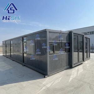 Nouvelle conception de maison préfabriquée modulaire extensible en conteneur de 20 pieds et 40 pieds, bungalow préfabriqué, maison à deux chambres, casa portable - Product Image 1