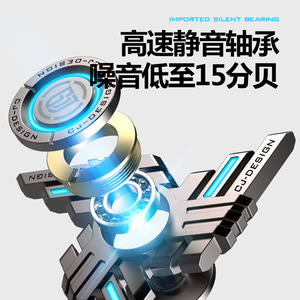 Night <span class=keywords><strong>Glow</strong></span> hợp kim Thần Tài <span class=keywords><strong>Spinner</strong></span>-lâu dài ánh sáng lên căng thẳng cứu trợ đồ chơi cho người lớn, kim loại bền ngón tay <span class=keywords><strong>Spinner</strong></span> Quà Tặng - Product Image 2