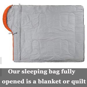 High Quality Waterproof Fiber Camping Sleeping Bag Foldable Portable Lightweight Warm Sleeping Bag for Outdoor Travel Hiking - Product Image 5