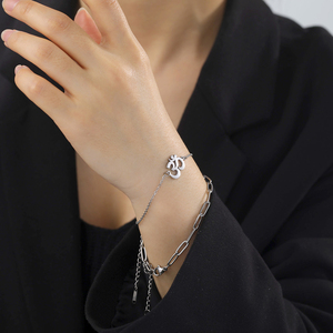 Misthape <span class=keywords><strong>Aum</strong></span> Om Ohm sanscrito simbolo cavigliere bracciale indù catena alla caviglia Yoga in acciaio inox gioielli spirituali classico Vintage - Product Image 2