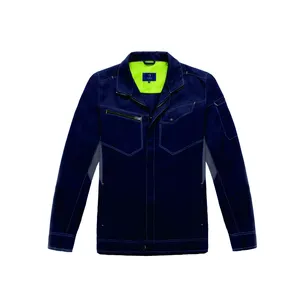 Officina di abbigliamento da lavoro saldatori Overoles giacca resistente allo sporco per indumenti da lavoro addensati industriali