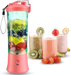 2024 nouveau IPX7 6 lames Mini type-c Portable presse-agrumes mélangeur à main tasse broyeur à glace avec conception de poignée - Product Image 5