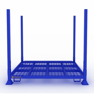 الصناعية الثقيلة طوي حامل بالات التكديس الاطارات رف التخزين حامل أرفف معدني - Product Image 1
