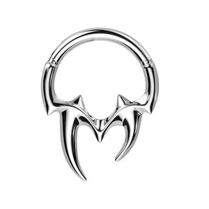 Juego de Piercing Corporal de Acero Inoxidable Quirúrgico 316L, Aro PARA LA Nariz, Segmento Clicker para Tabique con Bisagras, Cartílago del Trago DE LA Oreja <span class=keywords><strong>Helix</strong></span> Daith - Product Image 4