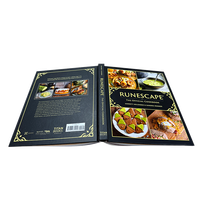 Livres photo de recettes personnalisées pour la cuisine bon marché/livres de cuisine pour les aliments impression de livres à couverture rigide personnalisés