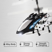 Avion télécommandé de haute qualité Fuselage Super Stable modèle amusant en alliage métallique jouet volant hélicoptère Rc