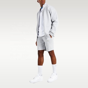 Sudadera con cremallera completa para hombre, conjunto de dos piezas, traje deportivo para correr, conjunto doble, verano 2021 - Product Image 1