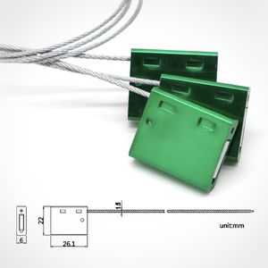 Cao An Ninh Có Thể Điều Chỉnh Chiều Dài Xe Tải Container Kéo Chặt Chẽ Cáp Con Dấu - Product Image 5