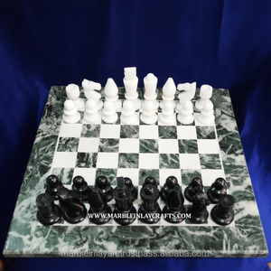 Coffret de jeu d'échecs en marbre, cadeau de Noël - Product Image 1