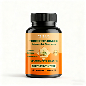Cápsulas de Curcumina de Alta Absorción con Extracto de Pimienta Negra |   Soporte para las articulaciones y el sistema inmunitario |   Antioxidante Natural |   Suplemento de Cúrcuma - Product Image 1