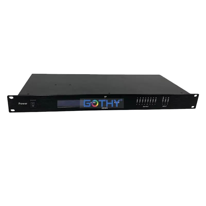 ArtnetDmxコンバーターおよびRDM8ポート付きDMXアンプArtnet照明コントローラー出力8x5124096チャンネル
