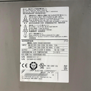 Servoaccionamiento Yaskawa Nuevo y Original SGDV-590A01A002000, Servoaccionamiento AC Yaskawa SGDV-2R8A01B002000 SGDV-5R5A01A002 en Stock - Product Image 1