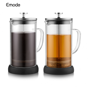 <span class=keywords><strong>Cafetière</strong></span> à piston française 1000 ml en verre avec piston et <span class=keywords><strong>filtre</strong></span> en acier inoxydable, facile à nettoyer, <span class=keywords><strong>cafetière</strong></span> durable - Product Image 2