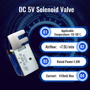 Dài tuổi thọ DC 5V điện áp nhỏ nhất chi phí thấp bi ổn định <span class=keywords><strong>solenoid</strong></span> van 0.5 mbar điều khiển nước <span class=keywords><strong>solenoid</strong></span> Air Van nhựa van - Product Image 2
