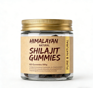 OEM Boost Energy Shilajit Gold Gummy Candy Enhance Strength Pure Himalayan Shilajit Gummies Sugar-Free Supplement - Product Image 1