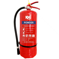 Extincteur à poudre sèche ABC en acier inoxydable de 4,5 kg, options personnalisables, certifié ISO 7165, garantie de 12 ans, design portable