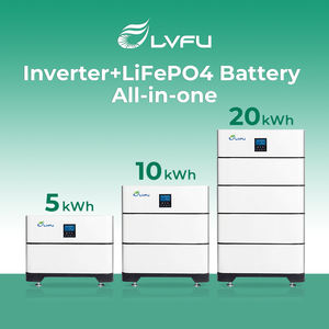 Batterie empilable LVFU à prix d'usine, qualité allemande, LiFePO4, pour la maison, 10KWh, 20KWh, 30KWh, 40KWh, batterie et onduleur tout-en-un - Product Image 4