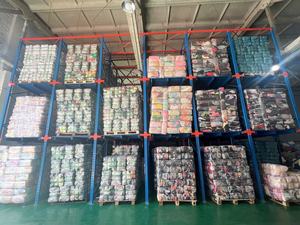 De ropa de segunda mano, multiusos, 100% algodón, camiseta mixta de color oscuro, <span class=keywords><strong>trapos</strong></span> de limpieza de ropa usada para limpieza Industrial - Product Image 5