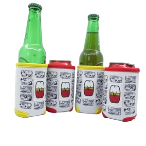 RYO Custom 12oz Neoprene Sports Beer Coolies with Digital Printing Collapsible Can <b>Cooler</b> for Holidays - Product Image 4