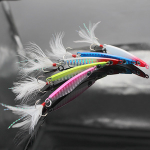 Appât en carbone pour le lancer longue distance, leurre pour attraper des poissons, matériel pour pêcher en eau douce, brillants, 5 à 80g, avec détail de flocons, nouveauté, 2020 - Product Image 3