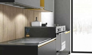 New thiết kế chuyên nghiệp Custom made tủ bếp gỗ rắn tủ bếp cửa nhà sản xuất - Product Image 5