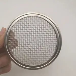 الفولاذ المقاوم للصدأ تنتشر أغطية عبوة شبكة مصفاة إنبات البذور غطاء ل واسعة الفم ميسون جرة وأصحاب ل الجرار - Product Image 4