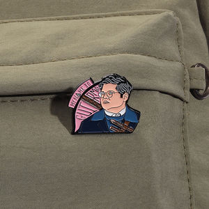 Vampiro Goth film Horror di Halloween spille smaltate personalizzate ora sono un mago spilla in metallo distintivo con risvolto Punk gioielli regali - Product Image 4