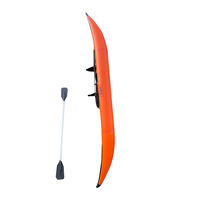 Canne à pêche gonflable en plein air pour 2 personnes, accessoire pour Kayak