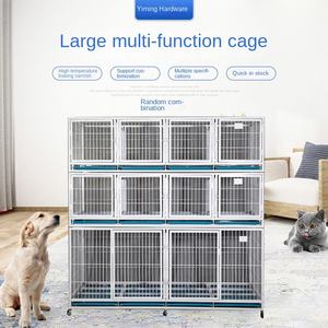 Cages d'exposition pour animaux vétérinaires d'hôpital pour chiens et animaleries - Product Image 2