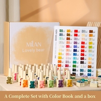 Kit de vernis gel UV 60 couleurs French Bear en gros, marque privée, professionnel, non toxique, longue tenue, 15 ml, pour salon de manucure
