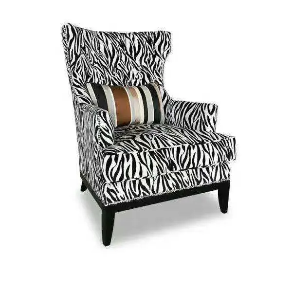 Klaar Om 70% Rayon 30% Polyester 720G/M2, 148Cm Cut Stapel Jacquard Fluwelen In Zebra Ontwerp Voor Sofa Cover Seat Cover