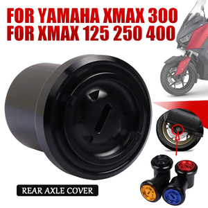 Protection de couvercle d'essieu arrière de moto pour <span class=keywords><strong>Yamaha</strong></span> <span class=keywords><strong>XMAX</strong></span> <span class=keywords><strong>125</strong></span> 250 300 400 XMAX300 XMAX250 vis boulon écrou garde pièces accessoires - Product Image 5