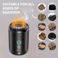 Ensembles de Brûle-Encens Électriques OUD Bakhour Arabes Cadeau 2500 mAh avec Télécommande