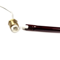 Lampe chauffante infrarouge en fibre de carbone, élément chauffant infrarouge à quartz pour salle de bain personnalisé