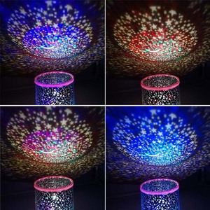 Variopinta Luce di Notte LED Proiettore Stellato Del <span class=keywords><strong>Cielo</strong></span> della Stella della <span class=keywords><strong>Luna</strong></span> Romantico Lampada di Proiezione LED Room Decor - Product Image 6