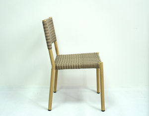 <span class=keywords><strong>Chaise</strong></span> de salle à manger en rotin d'extérieur confortable et imperméable 2025, <span class=keywords><strong>chaise</strong></span> de jardin pour ferme, pour cour, pour hôtel - Product Image 3