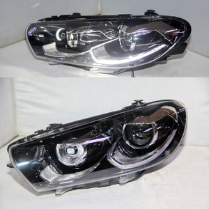 Gruppo Fari a LED per <span class=keywords><strong>Volkswagen</strong></span> Scirocco, Faro Anteriore con Luci Diurne, Anni 2008-2015, 1.4/<span class=keywords><strong>2</strong></span>.0 <span class=keywords><strong>T</strong></span> - Product Image 3