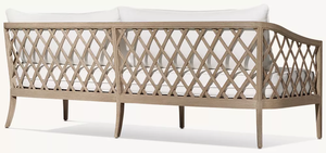 Sofá de Teca Moderno de Alta Calidad para Todo Clima, Muebles Cómodos, Conjunto Seccional para Exteriores, Patio, Jardín, Villa, Terraza - Product Image 3