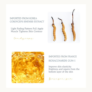 Siero Antirughe al Cordyceps OEM/ODM per la Cura della Pelle Cinese, 30ml, Trattamento Liquido <span class=keywords><strong>Anti</strong></span>-Età per il Viso - Product Image 6